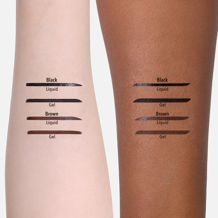 DOUBLE ENDED GEL & LIQUID LINER (001, BLACK)