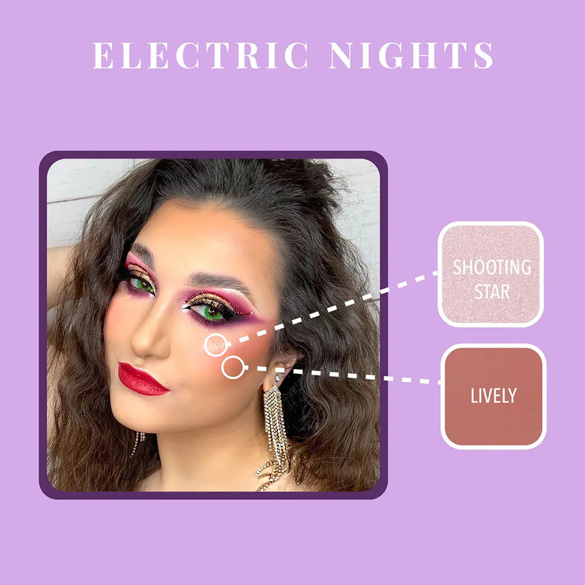 MOIRA DESTINY EYESHADOW PALETTE (005, ELECTRIC NIGHTS) – صورة 5