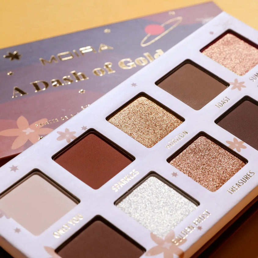 MOIRA A DASH OF GOLD EYESHADOW PALETTE – free delivery