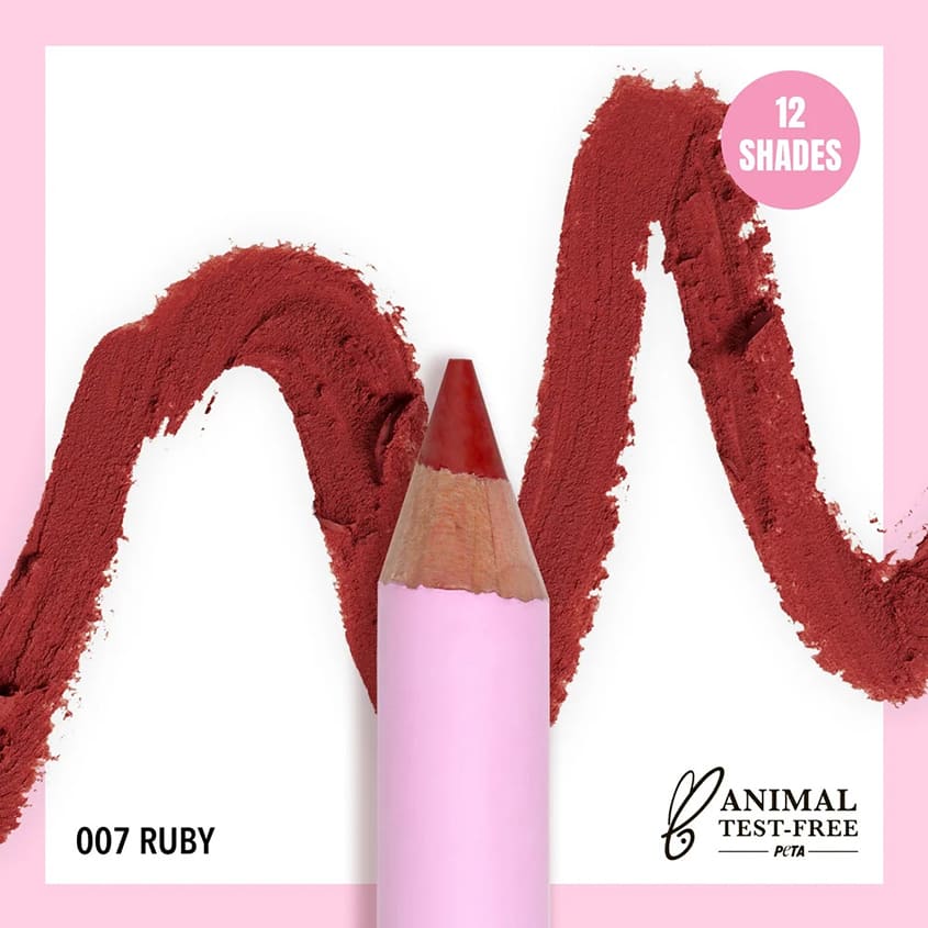 MOIRA FLIRTY LIP PENCIL (007, RUBY) – buy online