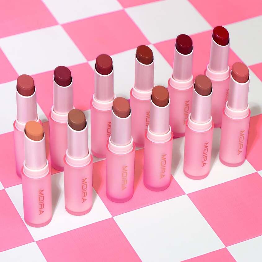 MOIRA SIGNATURE LIPSTICK (003, PEACH NUDE)