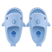 Children's Slippers 'Sea Monster' Blue