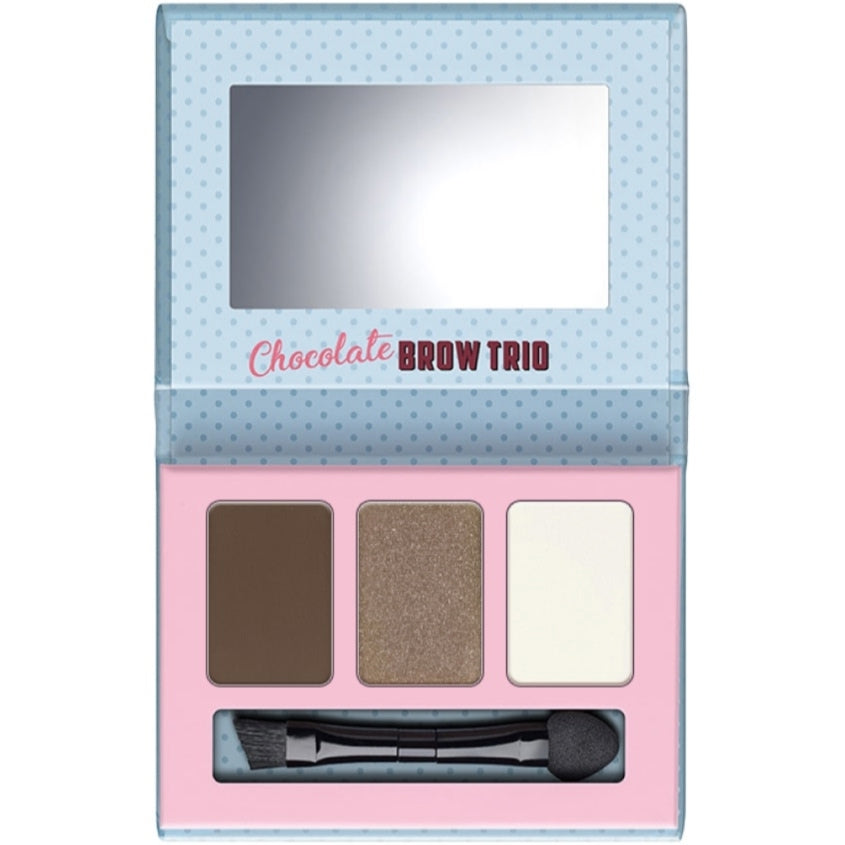 CHOCOLATE BROW TRIO EYEBROW POWDER 4 COOKIES & CREAM 3G