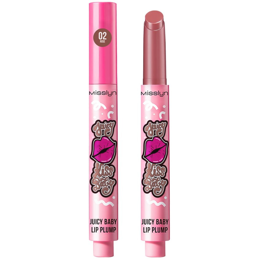 JUICY KISS BABY JUICY BABY LIP PLUMP 02 ROSE 2G