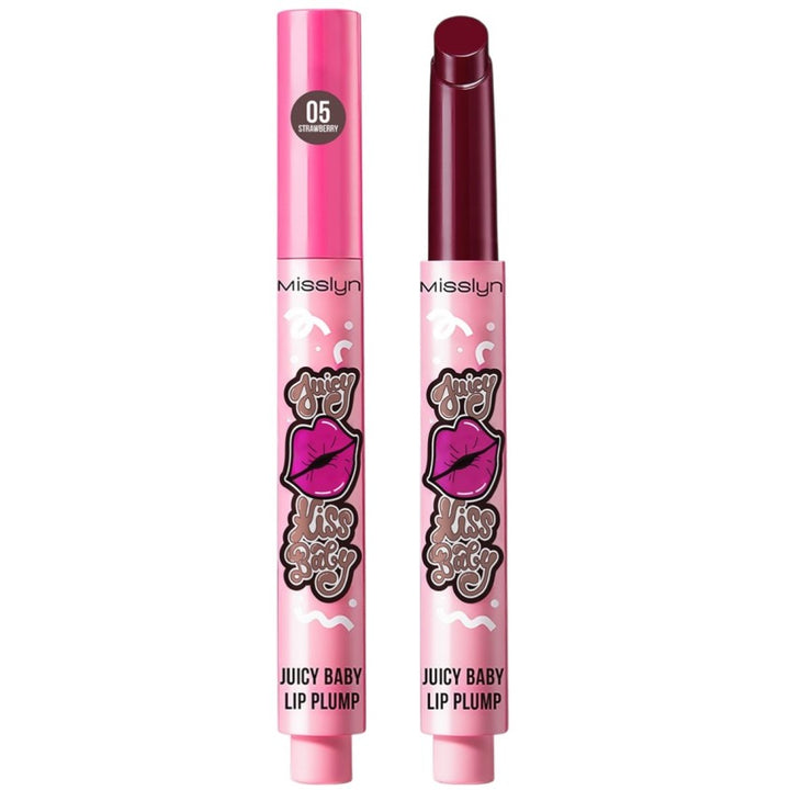 JUICY KISS BABY JUICY BABY LIP PLUMP 05 STRAWBERRY 2G