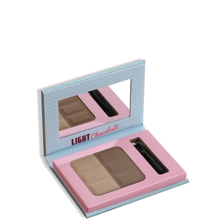CHOCOLATE BROW DUO EYEBROW POWDER 2 LIGHT CHOCOLATE 5G