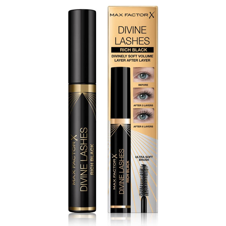 MF DIVINE LASHES MASCARA RICH BLACK 8 ML