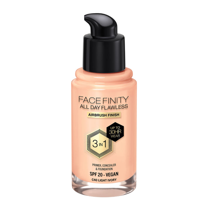 MF Facefinity 3in1 foundation LIGHT IVORY 40