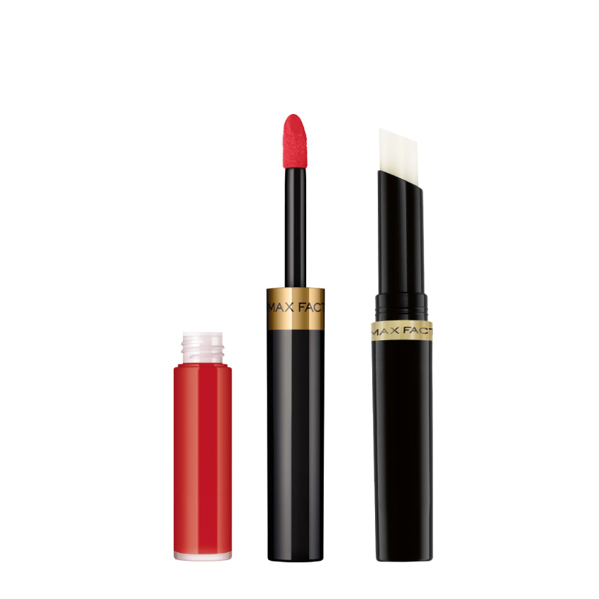 MAX FACTOR ماكس فاكتور ليبفينتي لون الشفاه 24 ساعة، 125 سو غلاموروس، 2.3 مل + 1.9 ج