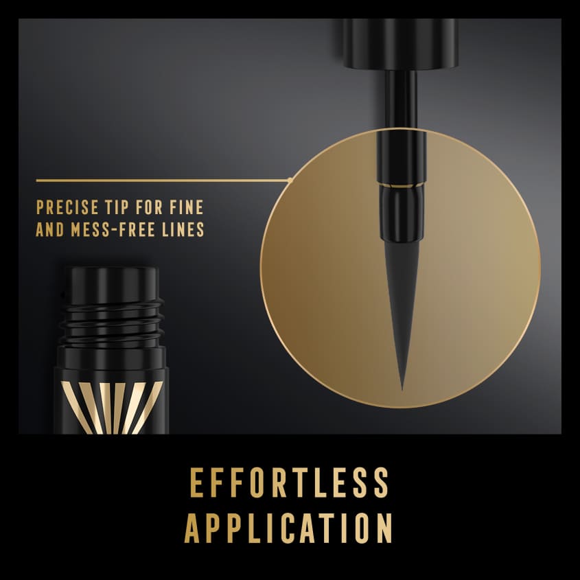 MAX FACTOR MF Long Wear Liquid Eyeliner Black – buy online