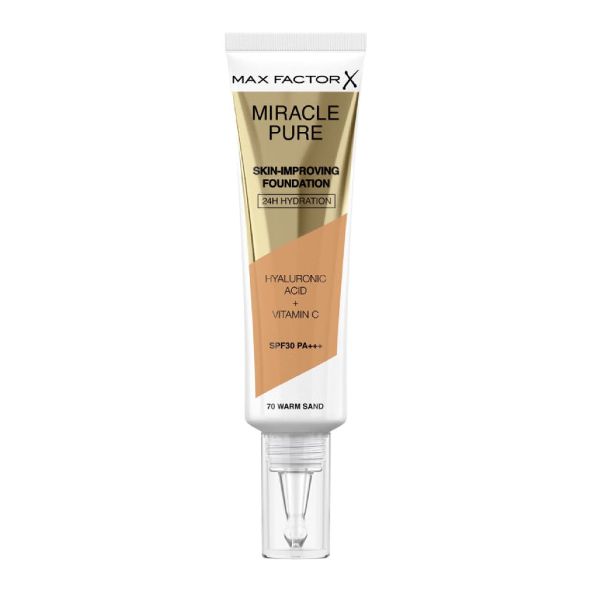 MAX FACTOR MF Miracle Pure Foundation 84 Soft Toffee – free delivery