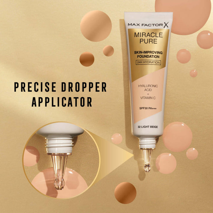 MF Miracle Pure Foundation 70 Warm Sand