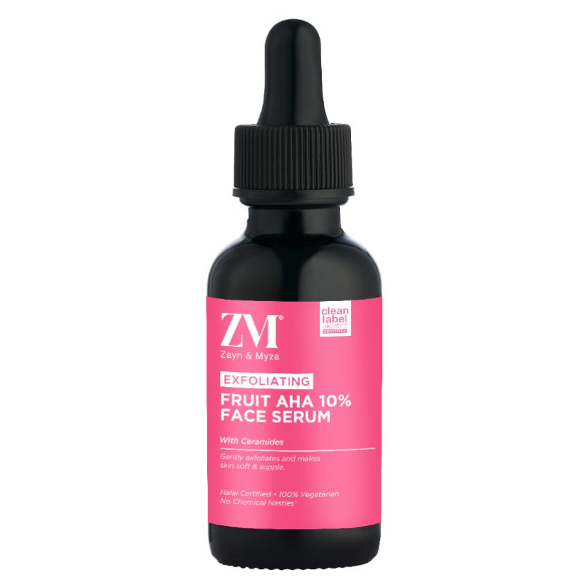 ZAYN & MYZA FACE SERUM 30 ML 10% AHA & CREAMIDE