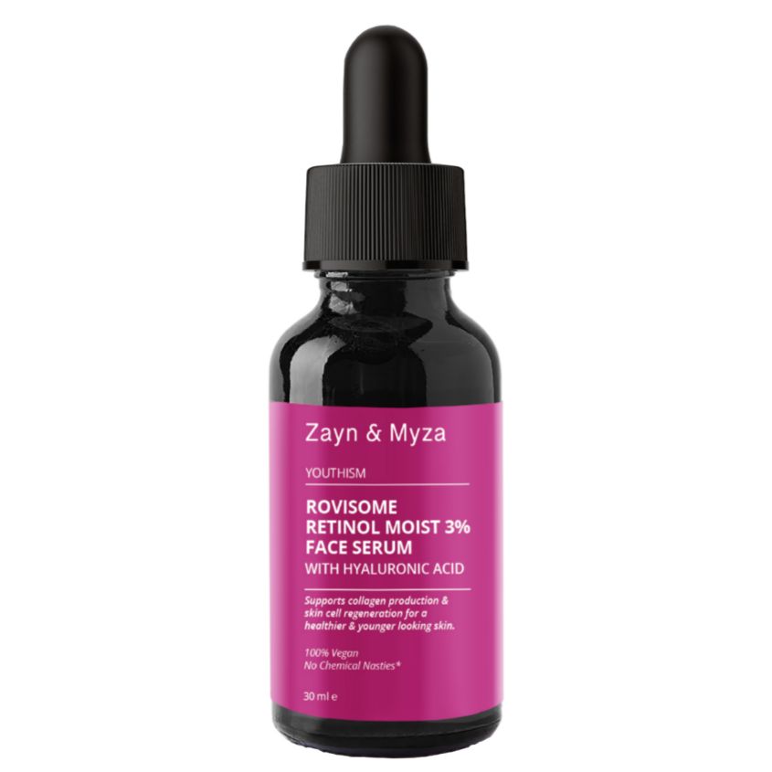 ZAYN & MYZA FACE SERUM 30 ML ROVISOME RETINOL MOIST 3% WITH HYALURONIC ACID