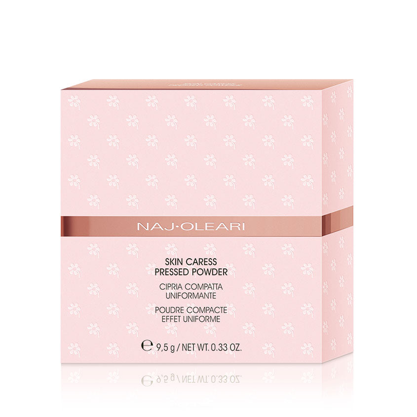 NAJ-OLEARI Skin caress pressed powder (03,Sienna) – توصيل مجاني