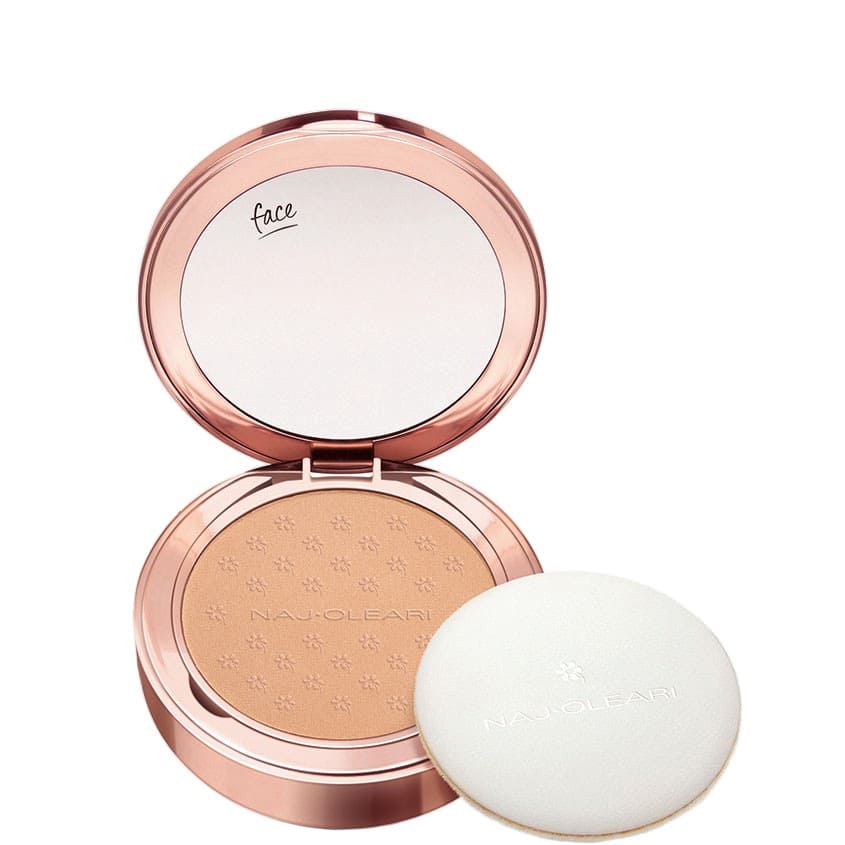 NAJ-OLEARI Skin caress pressed powder (03,Sienna) – شراء أونلاين