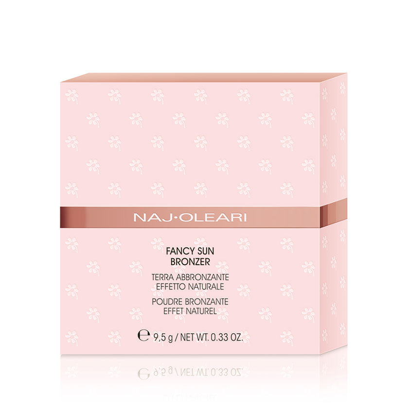 NAJ-OLEARI Fancy sun bronzer (01, Ambra dorata) – online store