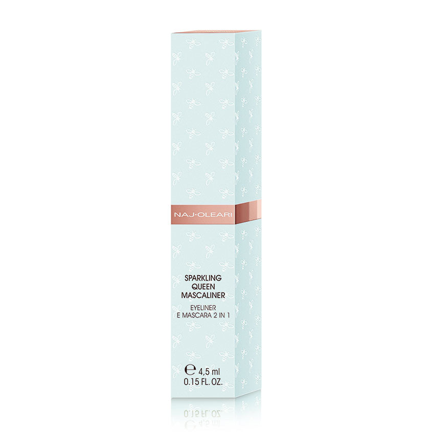 NAJ-OLEARI Sparkling queen mascaliner (01,Argento Siderale) – online store