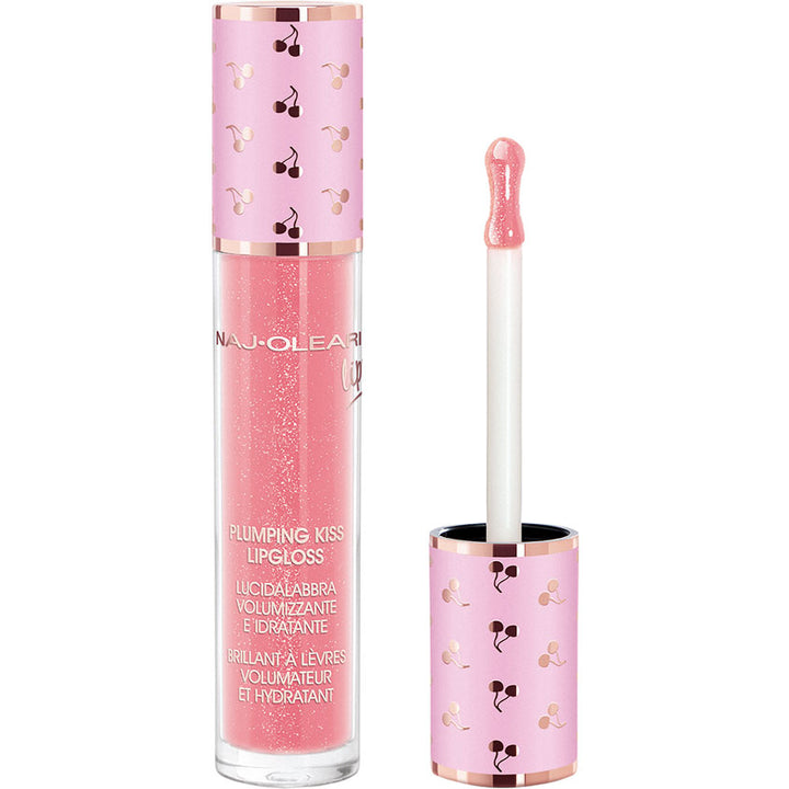 Plumping kiss lipgloss (03,Rosa caramella)