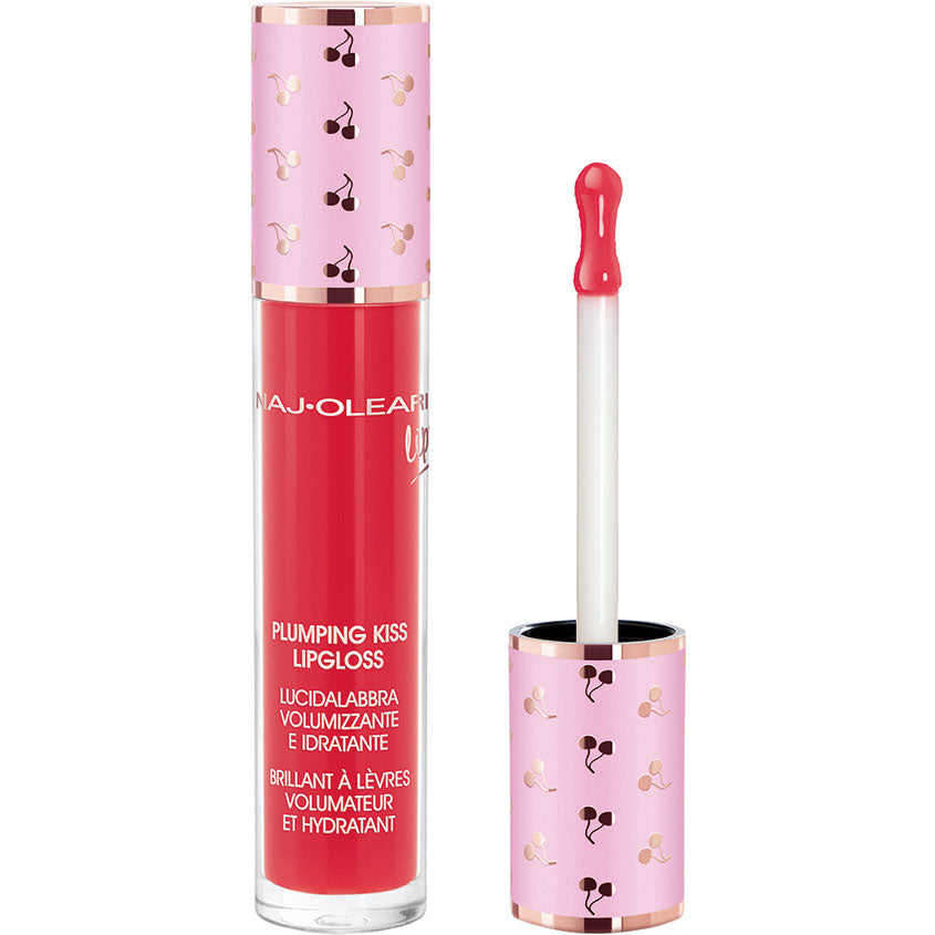 NAJ-OLEARI Plumping kiss lipgloss (09,Rosso Lampone) – buy online