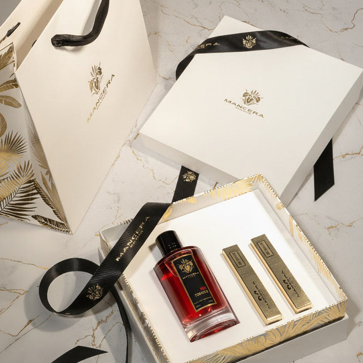 GIFT SET RED TOBACCO EDP 120ML + Travel size 8ML×2
