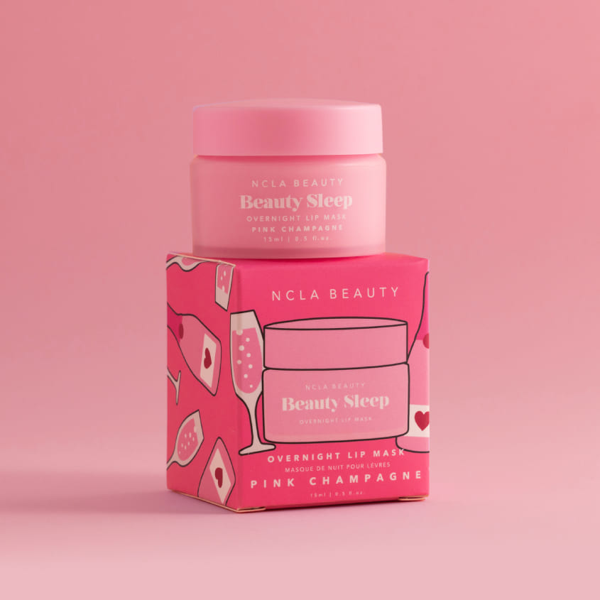 Beauty Sleep Pink Champagne Lip Mask