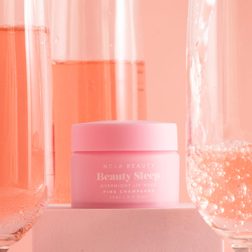 Beauty Sleep Pink Champagne Lip Mask