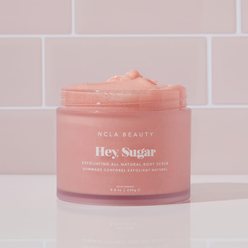 NCLA BEAUTY HEY SUGAR PINK GRAPEFRUIT BODY SCRUB 250G
