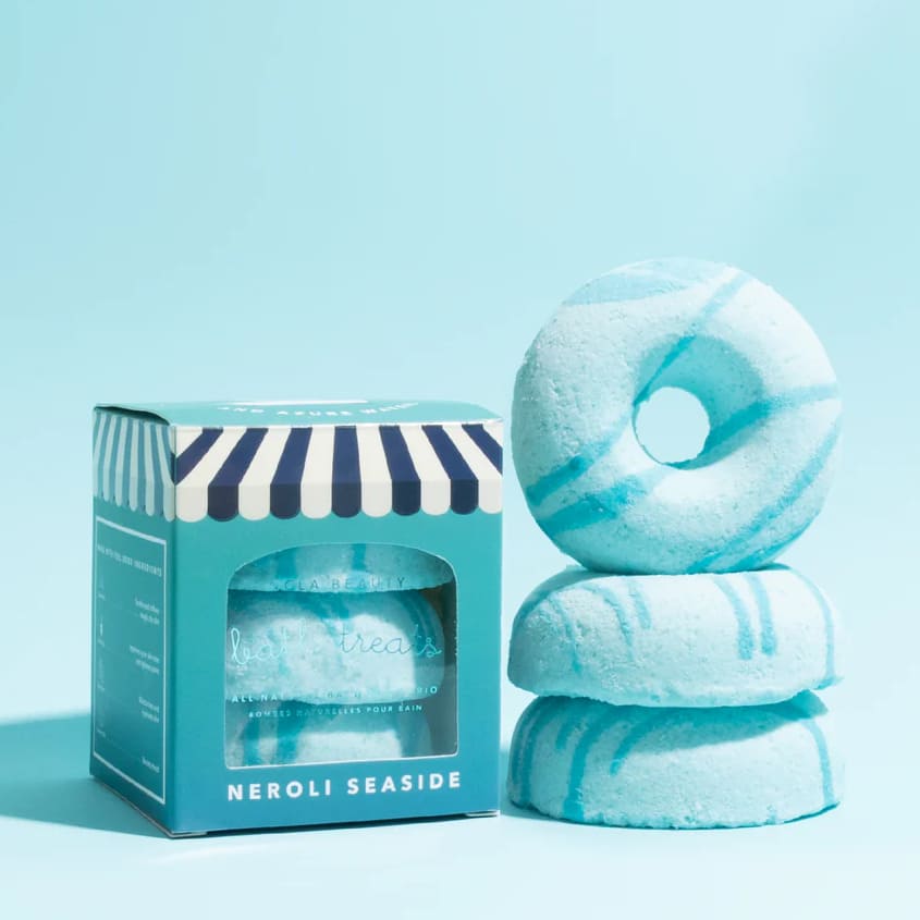 NCLA BEAUTY NEROLI BATH TREATS (3 PC BATH BOMB SET) 3 X 65G – online store