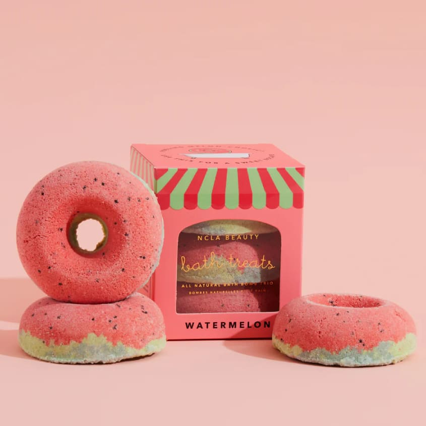 Watermelon Bath Treats Bath Bomb Trio
