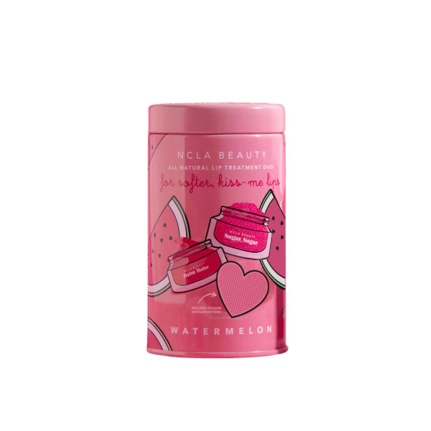 NCLA BEAUTY WATERMELON LIP CARE SET + LIP SCRUBBER – free delivery