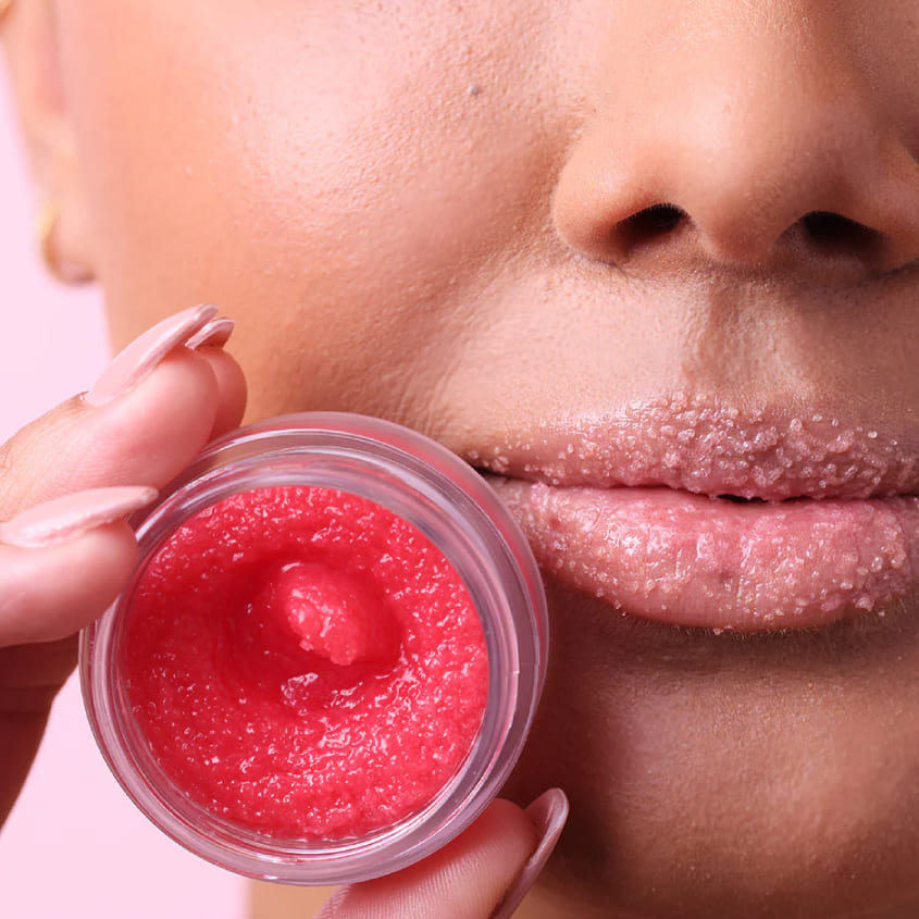 NCLA BEAUTY WATERMELON LIP CARE SET + LIP SCRUBBER