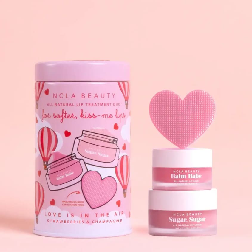 Love Is In The Air Lip Care Set And Lip Scrubber