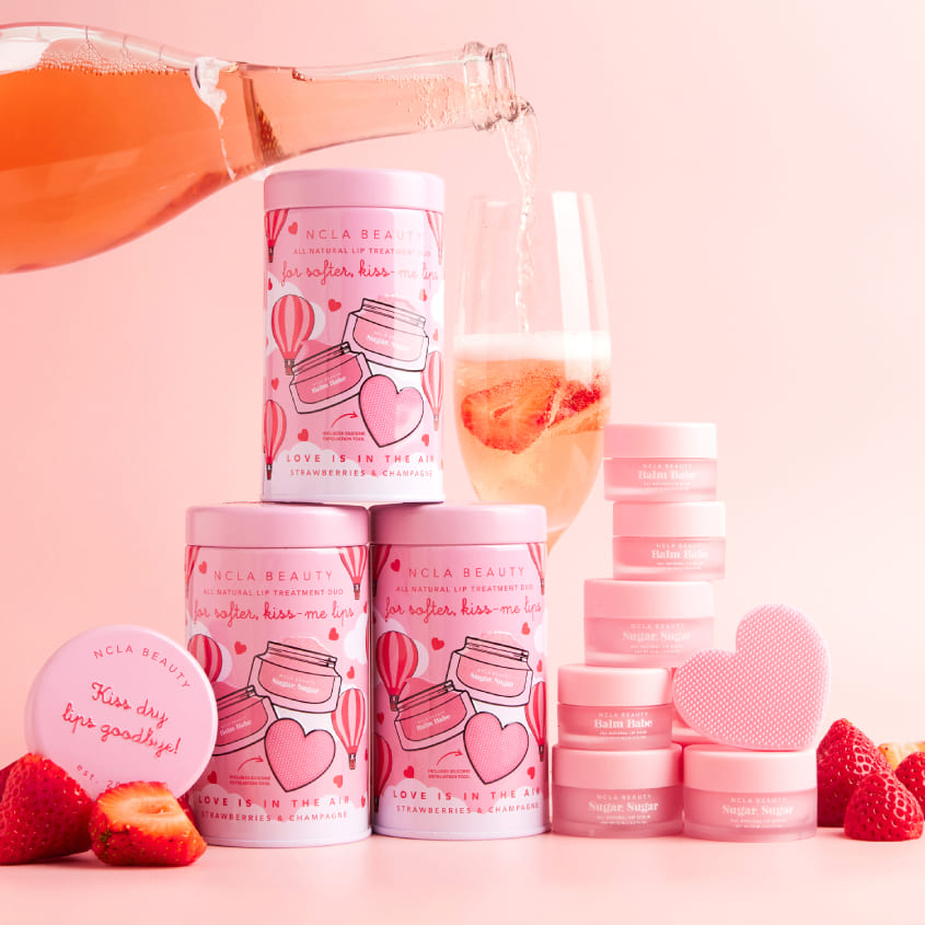 Love Is In The Air Lip Care Set And Lip Scrubber