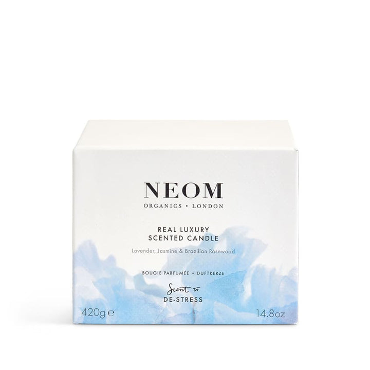 Scented Candle 3 Wicks Real Luxury Scent To De-Stress