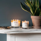 Scented Candle 3 Wicks Real Luxury Scent To De-Stress