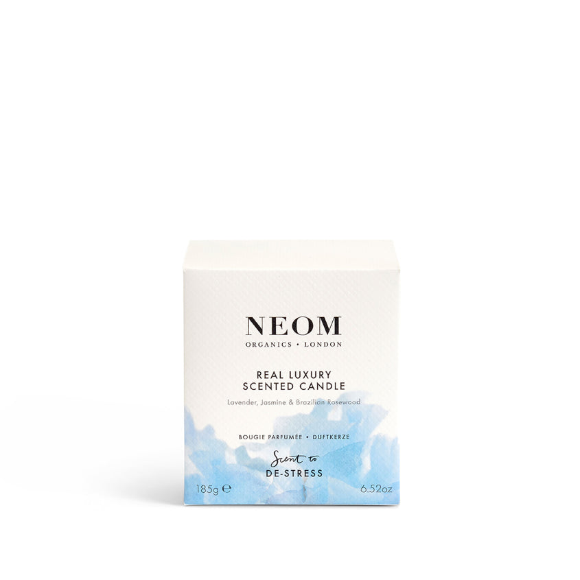 Scented Candle 1 Wick Real Luxury Scent To De-Stress