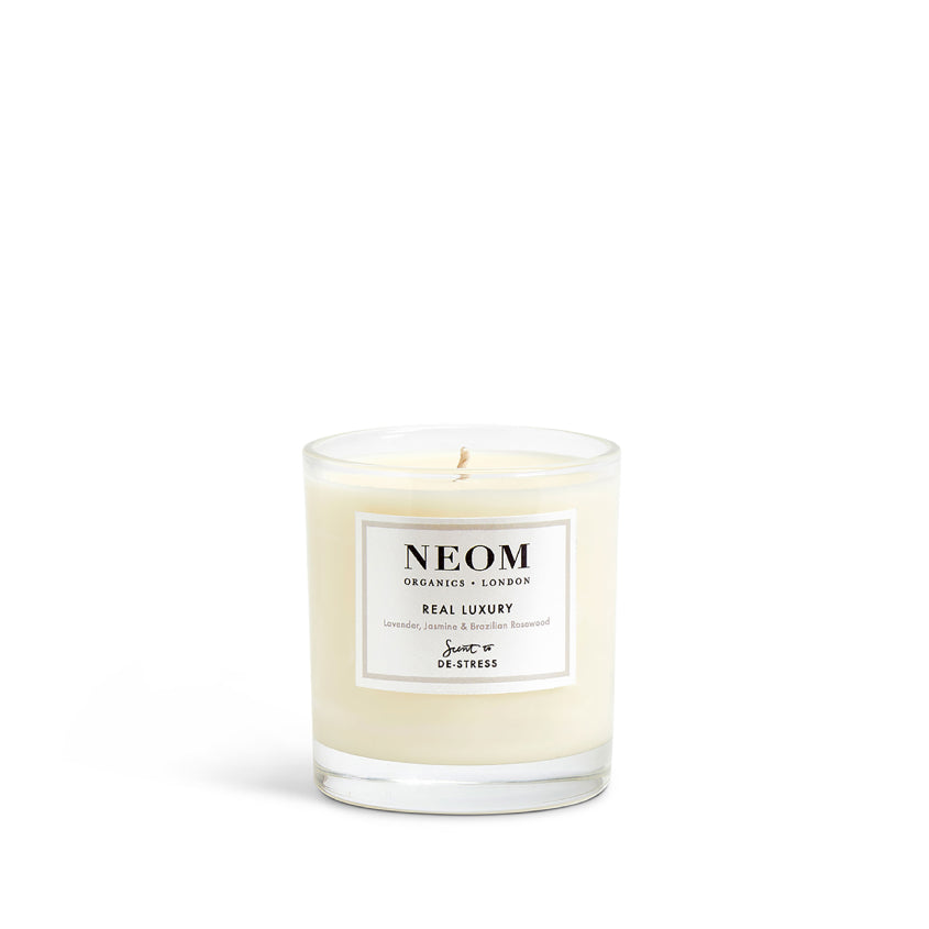 Scented Candle 1 Wick Real Luxury Scent To De-Stress