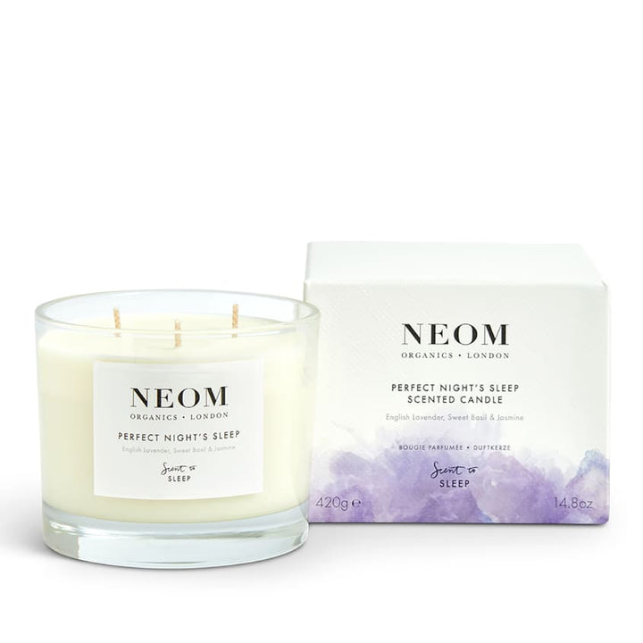 Scented Candle 3 Wicks Perfect Night's Sleep Scent To Sleep