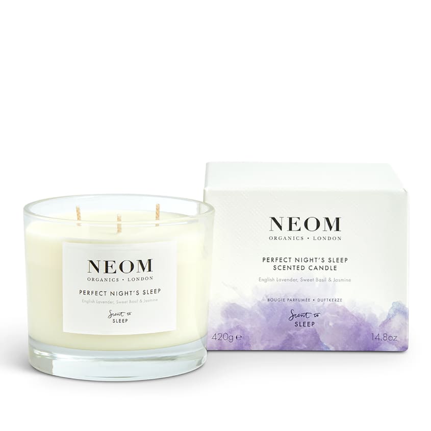 Scented Candle 3 Wicks Perfect Night's Sleep Scent To Sleep