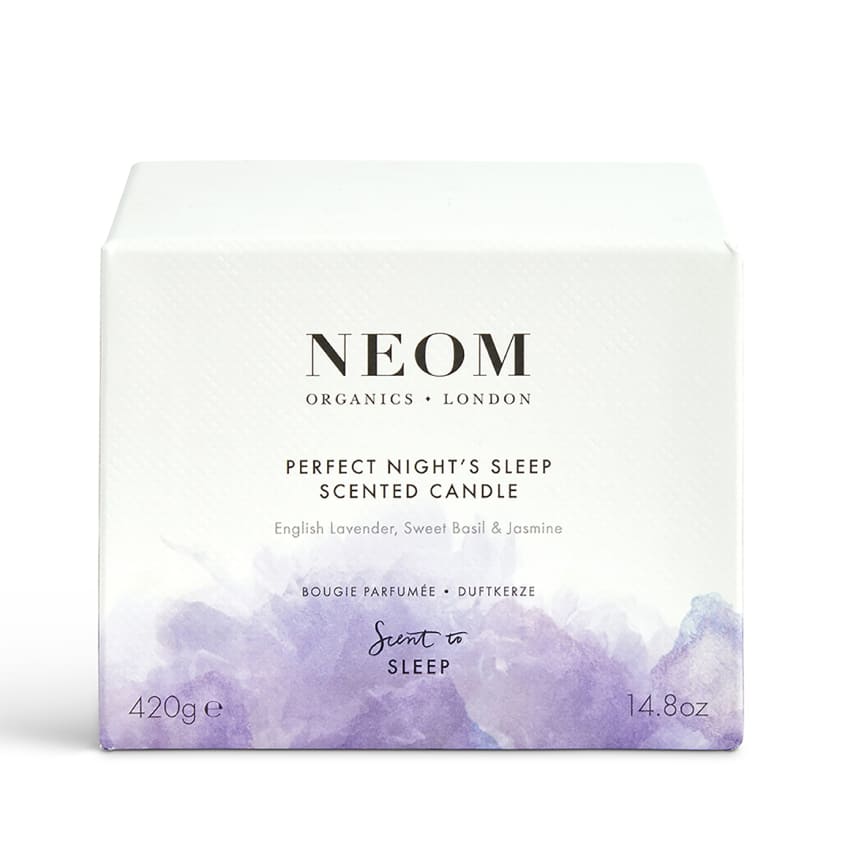 Scented Candle 3 Wicks Perfect Night's Sleep Scent To Sleep