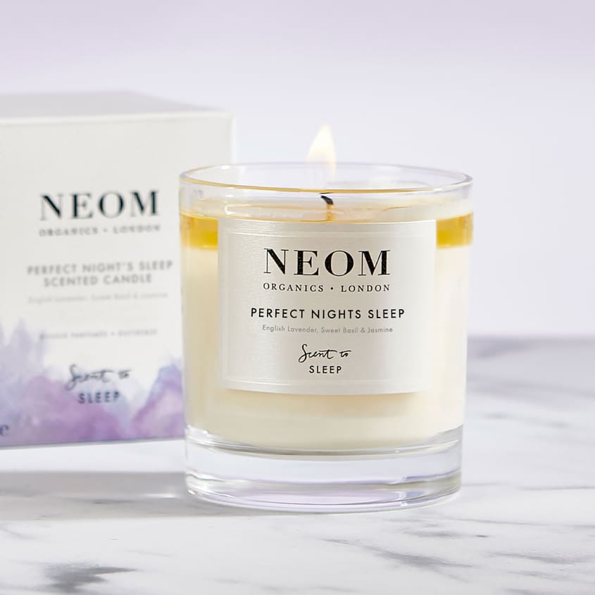 Scented Candle 1 Wick Perfect Night's Sleep Scent To Sleep