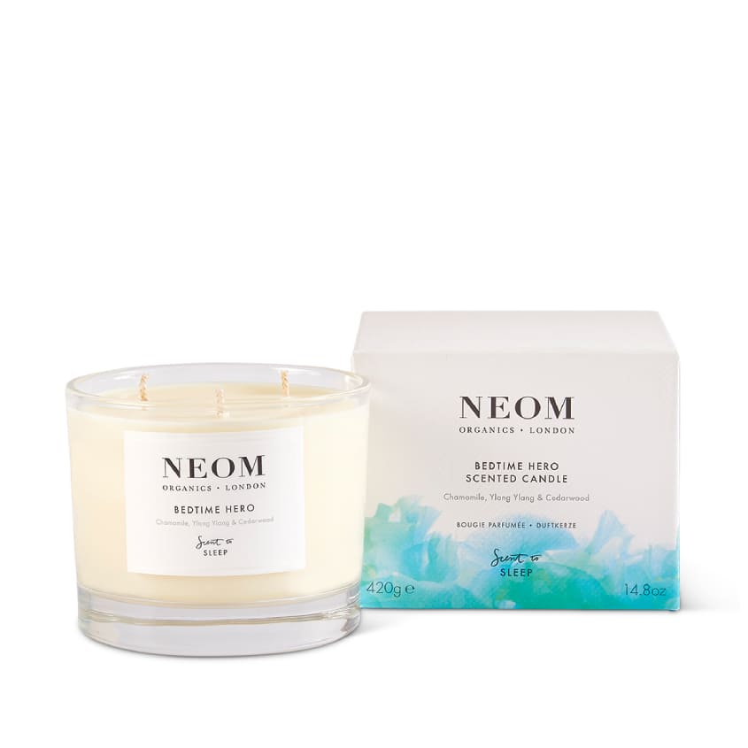 Scented Candle 3 Wicks Bedtime Hero Sleep Scent To Sleep