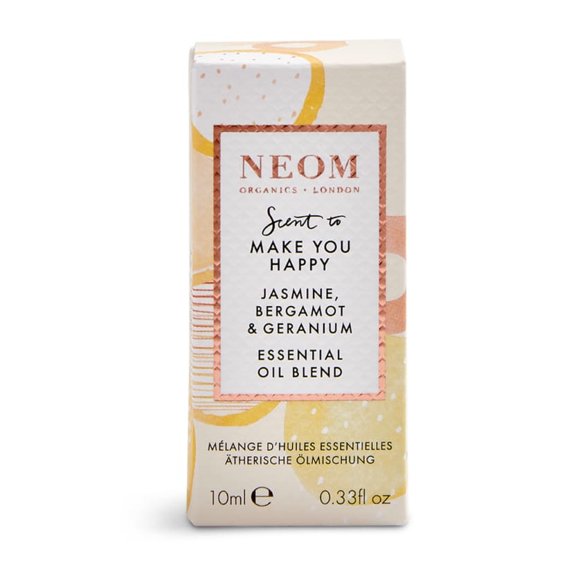 Jasmine, Bergamot & Geranium Essential Oil Blend Scent To Make You Happy
