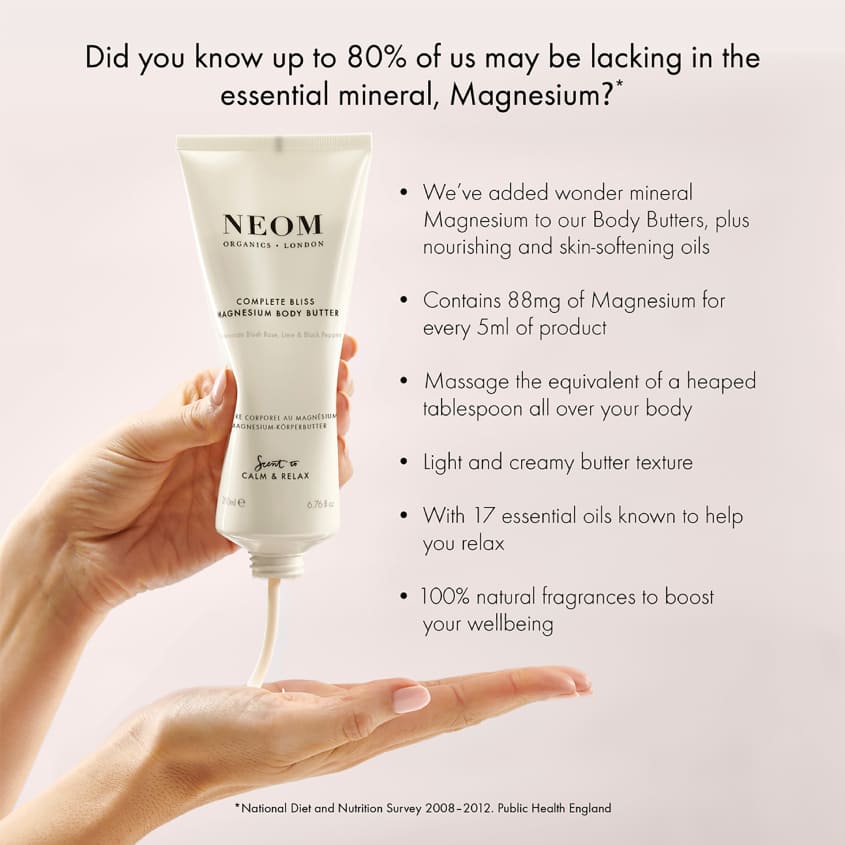 NEOM ORGANICS MAGNESIUM BODY BUTTER COMPLETE BLISS 200ML – صورة 5