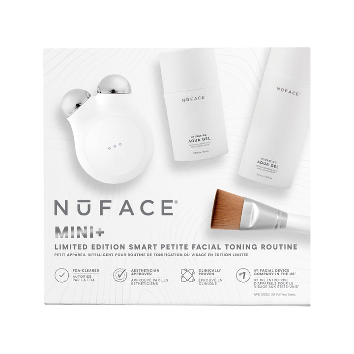 SET MINI+WHITE (DEVICE MINI+AQUA GEL 50ML+SILK CREME 15ML+ BRUSH+EYE/LIP/WRINKLE ATTACHM)