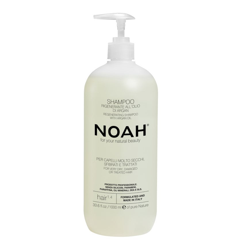 NOAH FOR YOUR NATURAL BEAUTY REGENERATING SHAMPOO WITH ARGAN OIL 1000 ML