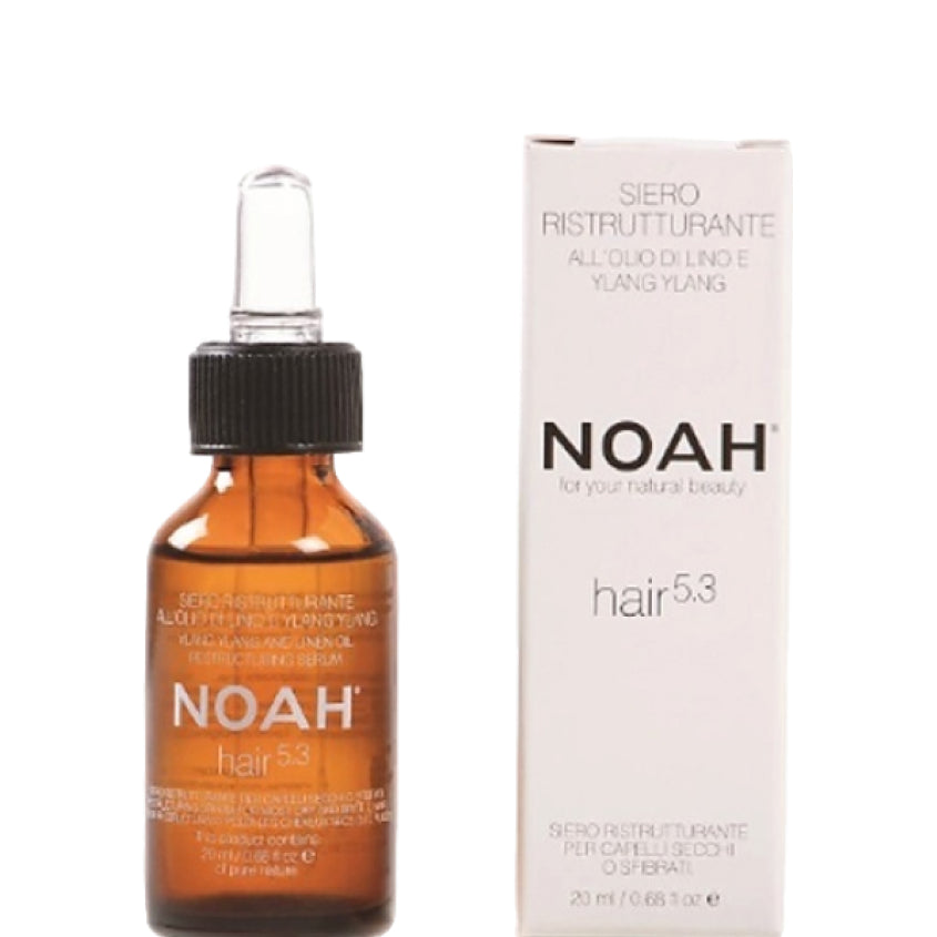 NOAH FOR YOUR NATURAL BEAUTY RESTUCTURING SERUM WITH YLANG YLANG AND LINEN OIL 20 ML