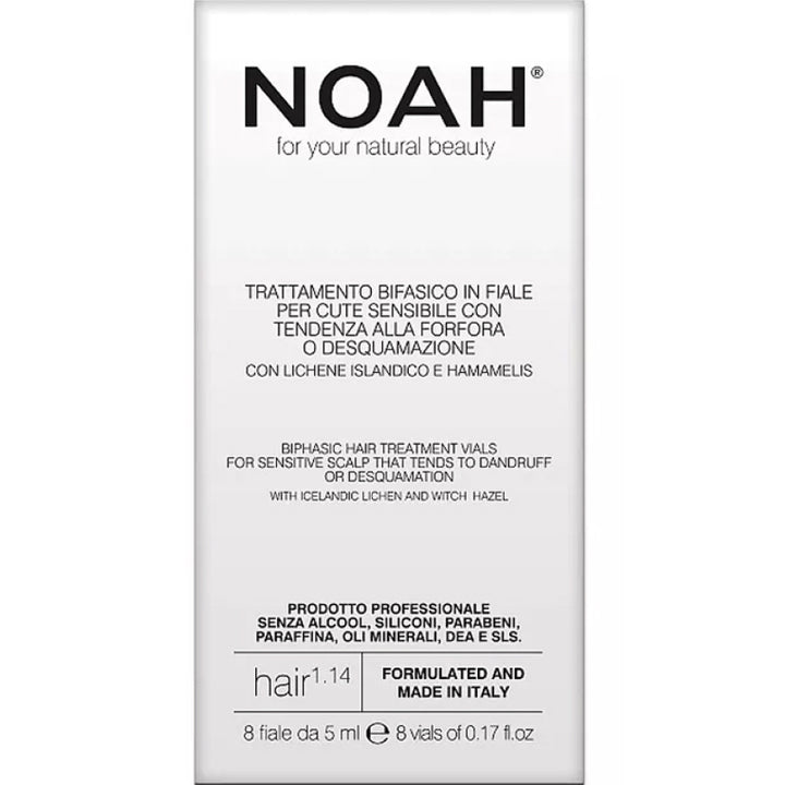 BIPHASIC HAIR TREATMENT VIALS FOR SENSITIVE SCALP 5 ML