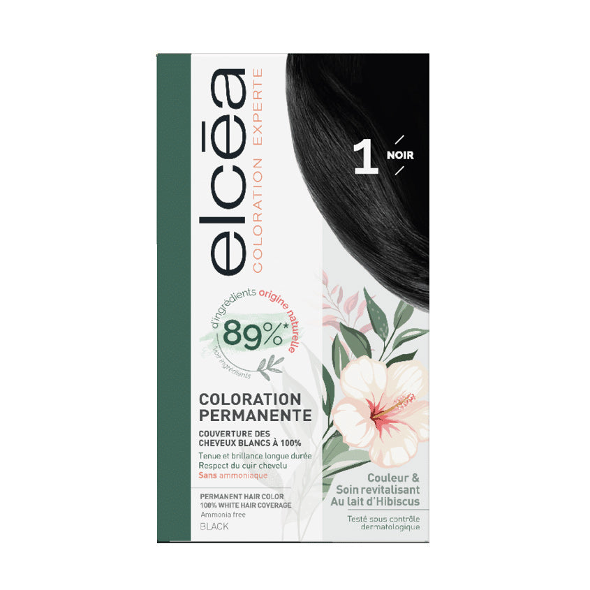 Noreva Elcea Permenant Hair Color 1 Black